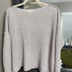 Eileen Fisher 100% Organic Linen Drop Sleeve Sweater.  Size S. EXCELLENT CONDITI